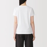 婦人　天竺編みクルーネック半袖Ｔシャツ（ＶＮ）