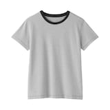 婦人　天竺編みクルーネック半袖Ｔシャツ（ＶＮ）