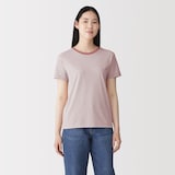 婦人　天竺編みクルーネック半袖Ｔシャツ（ＶＮ）