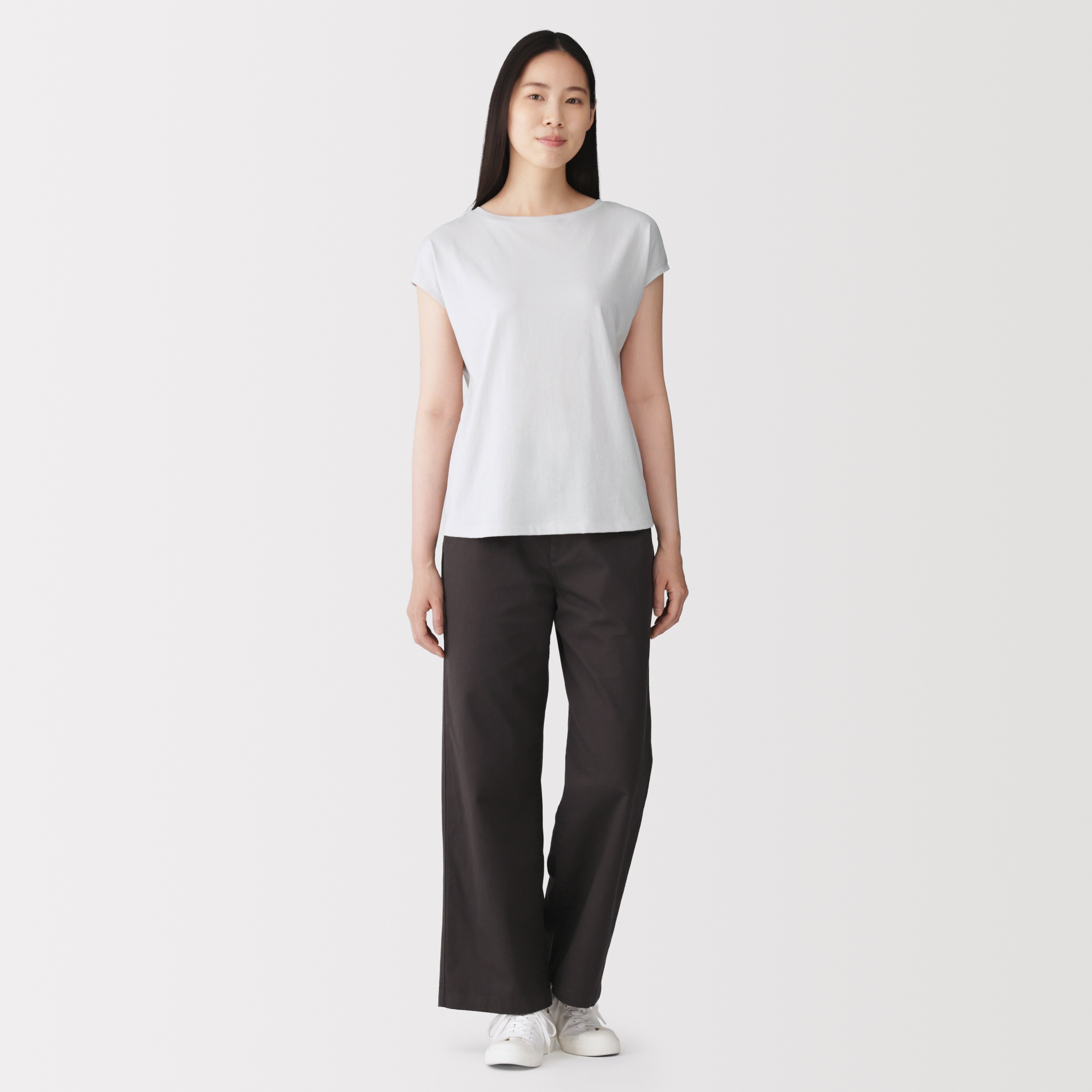 婦人　天竺編みフレンチスリーブＴシャツ（ＡＳＥＡＮ）