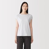 婦人　天竺編みフレンチスリーブＴシャツ（ＡＳＥＡＮ）