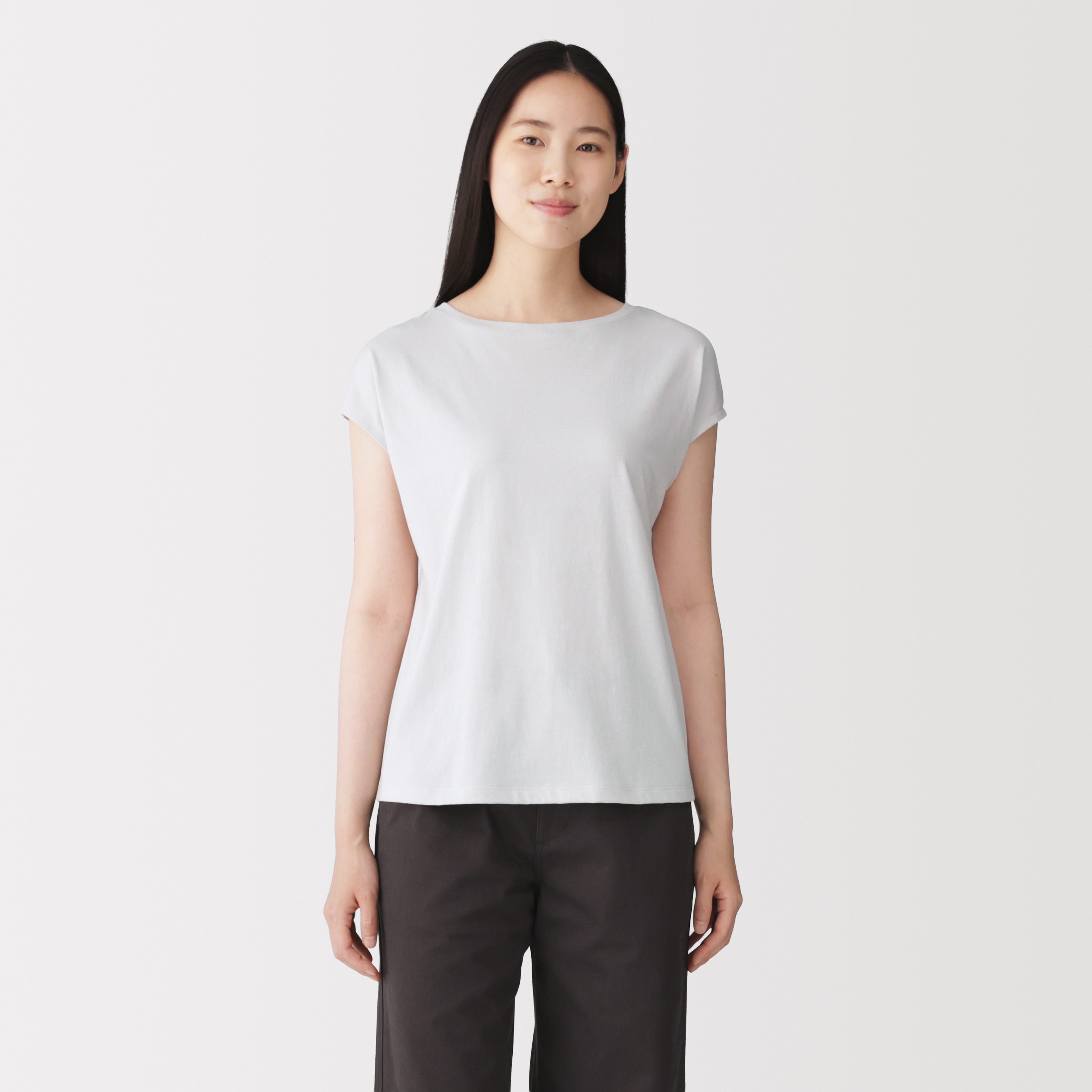 婦人　天竺編みフレンチスリーブＴシャツ（ＡＳＥＡＮ）
