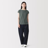 婦人　天竺編みフレンチスリーブＴシャツ（ＡＳＥＡＮ）