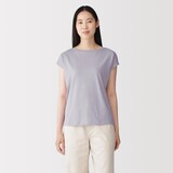 婦人　天竺編みフレンチスリーブＴシャツ（ＡＳＥＡＮ）