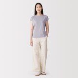 婦人　天竺編みフレンチスリーブＴシャツ（ＡＳＥＡＮ）