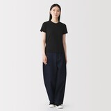 婦人　涼感汗じみしにくいクルーネック半袖Ｔシャツ（ＡＳＥＡＮ）