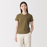 婦人　涼感汗じみしにくいクルーネック半袖Ｔシャツ（ＡＳＥＡＮ）