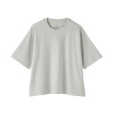 婦人　涼感ＵＶカットクルーネックワイド半袖Ｔシャツ（ＡＳＥＡＮ）