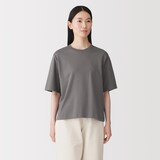 婦人　涼感ＵＶカットクルーネックワイド半袖Ｔシャツ（ＡＳＥＡＮ）