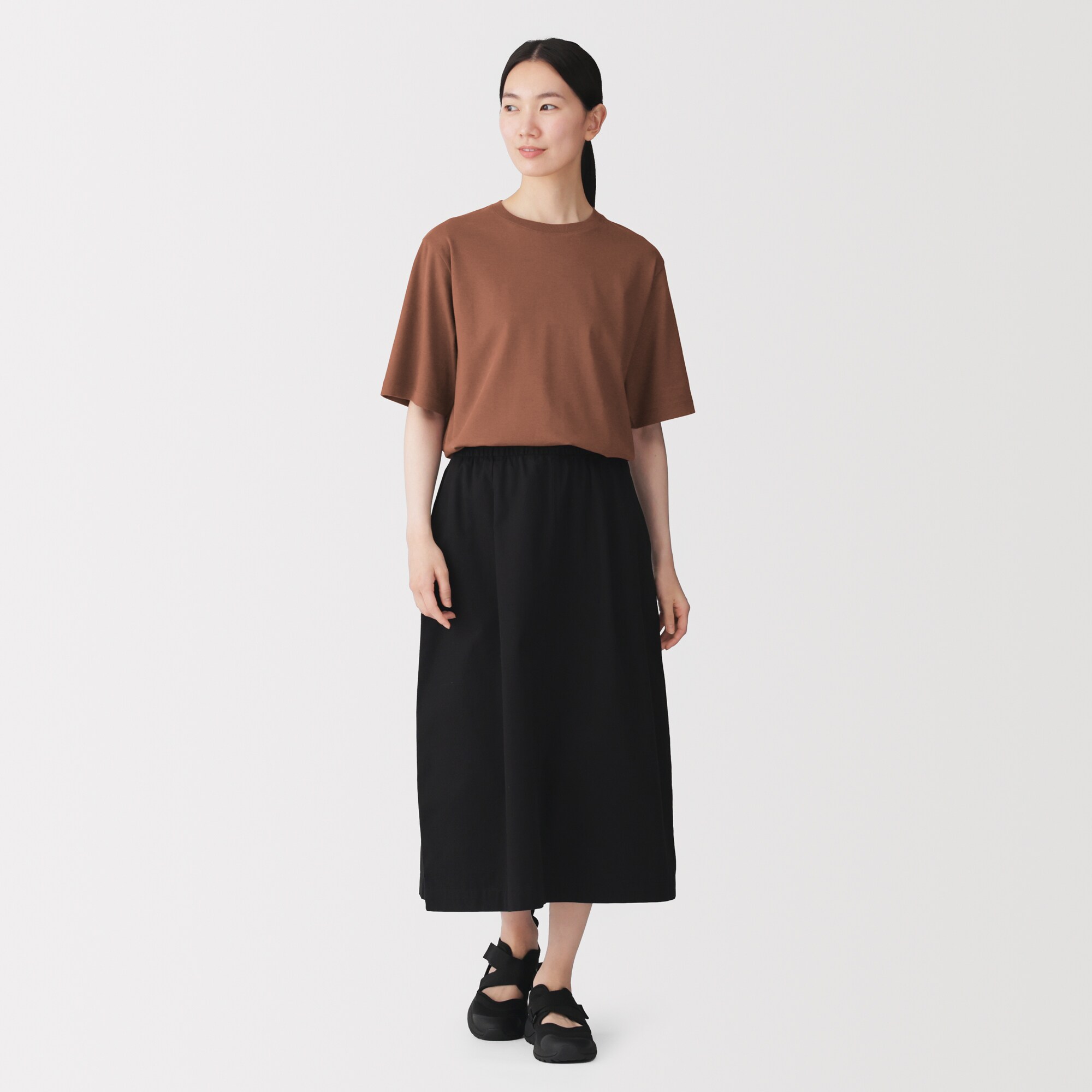 婦人　涼感ＵＶカットクルーネックワイド半袖Ｔシャツ（ＡＳＥＡＮ）