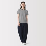 婦人　天竺編みクルーネック半袖Ｔシャツ（ＡＳＥＡＮ）