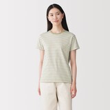 婦人　天竺編みクルーネック半袖Ｔシャツ（ＡＳＥＡＮ）