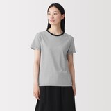 婦人　天竺編みクルーネック半袖Ｔシャツ（ＡＳＥＡＮ）