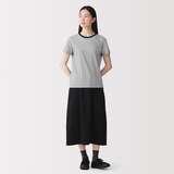 婦人　天竺編みクルーネック半袖Ｔシャツ（ＡＳＥＡＮ）