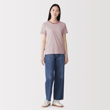 婦人　天竺編みクルーネック半袖Ｔシャツ（ＡＳＥＡＮ）