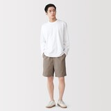 紳士　洗いざらしブロードイージーショートパンツ（ＡＳＥＡＮ・ＴＷ）