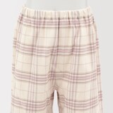 キッズ　脇に縫い目のない　フランネル　長袖パジャマ