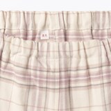 キッズ　脇に縫い目のない　フランネル　長袖パジャマ