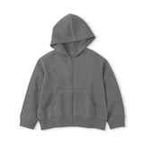 キッズ　裏毛スウェットフルジップパーカ