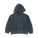 キッズ　裏毛スウェットフルジップパーカ