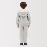 キッズ　裏毛スウェットフルジップパーカ