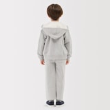 キッズ　裏毛スウェットフルジップパーカ