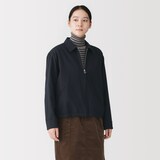 婦人　両面起毛フランネル　シャツブルゾン（ＣＮ）