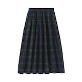 婦人　両面起毛フランネル　ギャザースカート