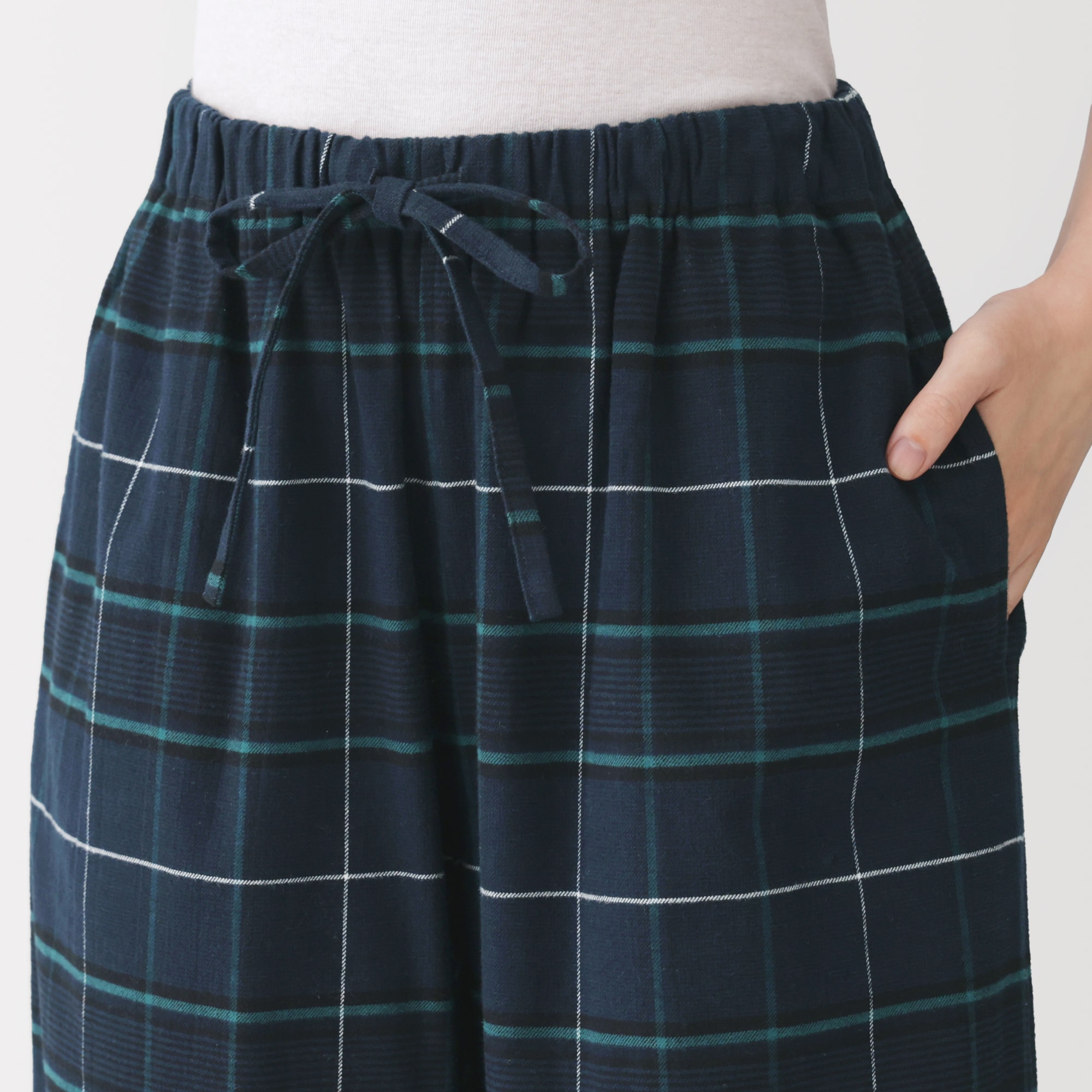婦人　フランネル　ルームロングパンツ
