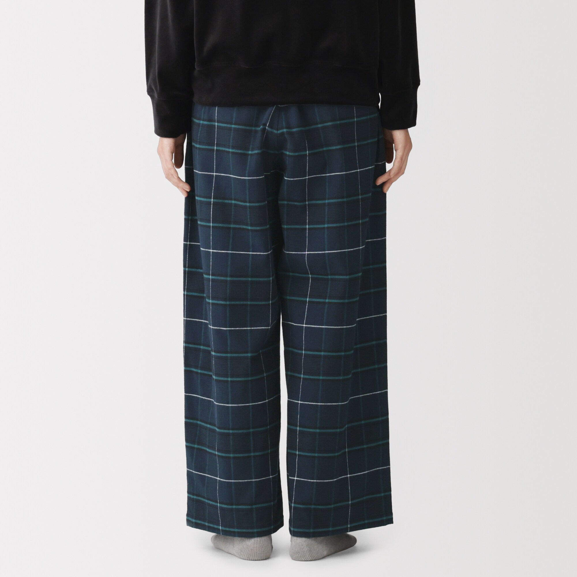 婦人　フランネル　ルームロングパンツ