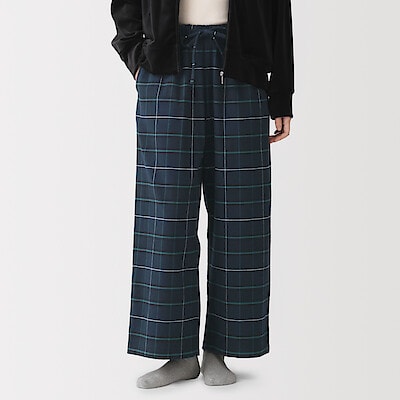 婦人　フランネル　ルームロングパンツ