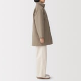 婦人　中わた防風ミドル丈コート