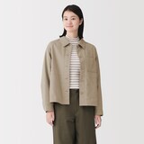 婦人　中わた　撥水シャツジャケット