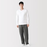 紳士　フランネル　ルームロングパンツ