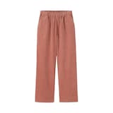 婦人　ストレッチコーデュロイイージーストレートパンツ