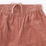 婦人　ストレッチコーデュロイイージーストレートパンツ