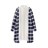 つながる服　ロングシャツ