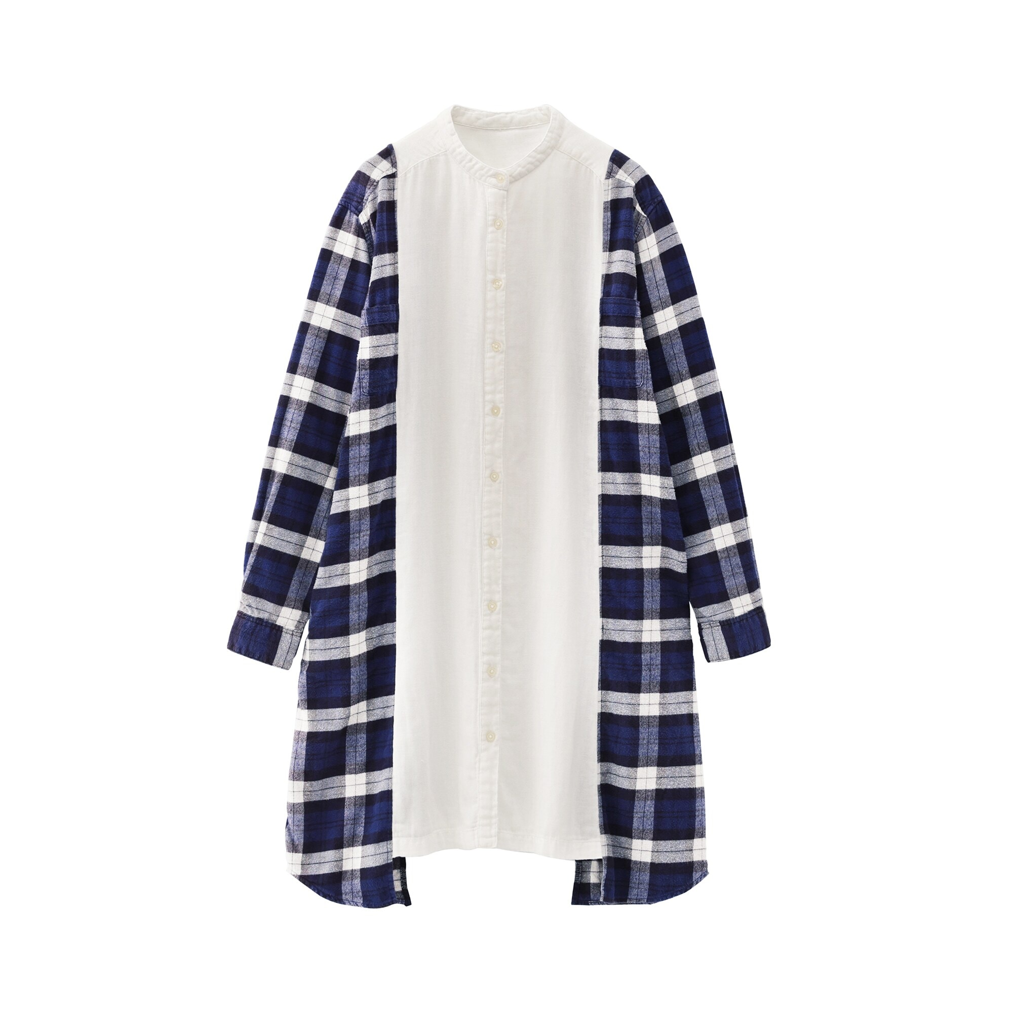つながる服　ロングシャツ