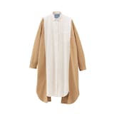 つながる服　ロングシャツ