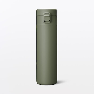 【９月上旬発売予定】真空断熱構造　保温保冷ボトル　ワンタッチタイプ　５００ｍＬ