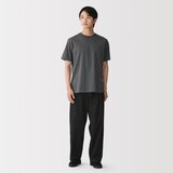 紳士　天竺編みクルーネック半袖Ｔシャツ（ボーダー）（ＯＳ）