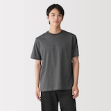 紳士　天竺編みクルーネック半袖Ｔシャツ（ボーダー）（ＯＳ）