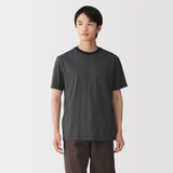 紳士　天竺編みクルーネック半袖Ｔシャツ（ボーダー）（ＯＳ）