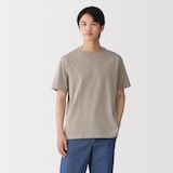 紳士　天竺編みクルーネック半袖Ｔシャツ（ボーダー）（ＯＳ）