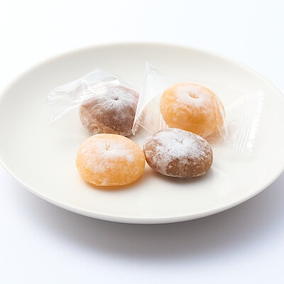 【９月上旬発売予定】【季節限定】ほめられかぼちゃと栗のひとくち大福