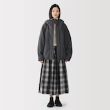 紳士　中わた防風フードジャケット