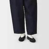 婦人　ベロア深履きシューズ