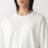 紳士　昔ながらの製法で編み立てたクルーネック長袖Ｔシャツ