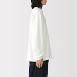 紳士　昔ながらの製法で編み立てたクルーネック長袖Ｔシャツ