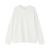 紳士　昔ながらの製法で編み立てたクルーネック長袖Ｔシャツ